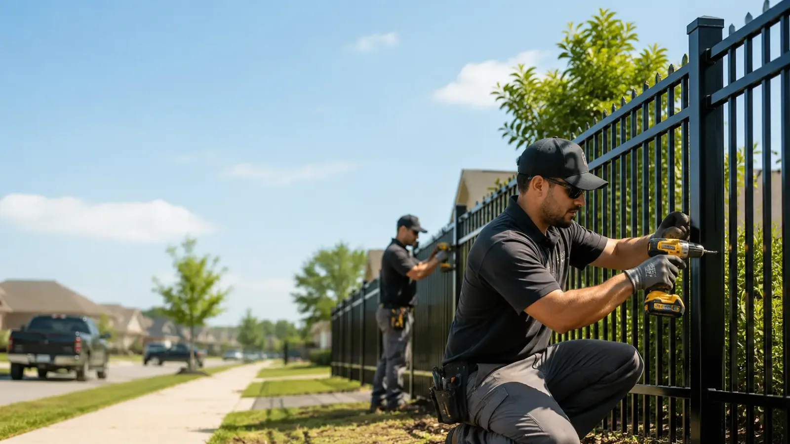 Metal Fence Installation in Wilkinson, IN